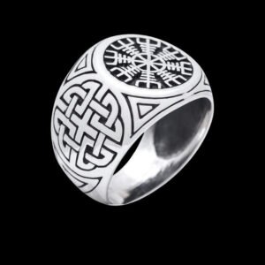 helm of awe aegishjalmur knotwork protection sterling silver ring viking jewellery handmade vkngjewelry 54660854841672.jpg