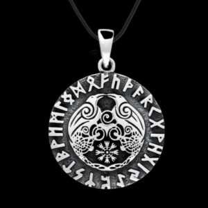 hugin and munin raven helm of awe runes 925 sterling silver pendant viking jewellery vkngjewelry 54691117007176.jpg