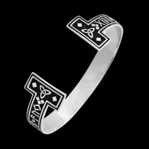 runes bangle with celtic triquetra 925 sterling silver viking jewellery vkngjewelry 54594948858184.jpg