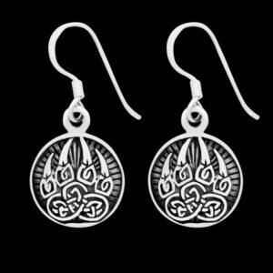 silver sterling berserker bear paw pendant earrings handcrafted viking jewellery vkngjewelry 54611333120328.jpg