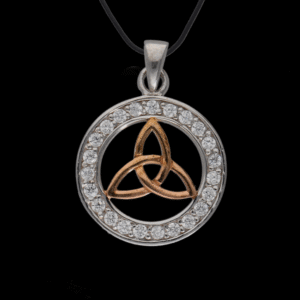 triquetra with rose gold 925 sterling silver pendant viking jewellery vkngjewelry 54674196136264.png