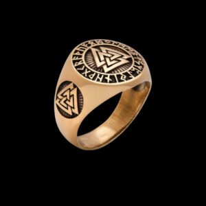 valknut signet runic polished bronze ring viking jewellery vkngjewelry 54511636218184.jpg