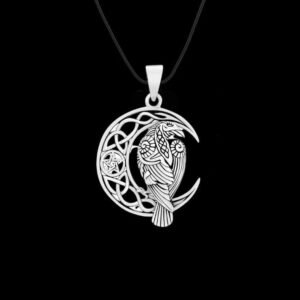 viking raven 925 sterling pendant silver viking jewellery vkngjewelry 51058848432456.jpg