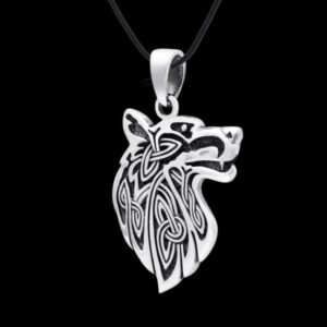 wolf fenrir head motif norse amulet 925 sterling silver pendant viking jewellery vkngjewelry 54691073425736.jpg