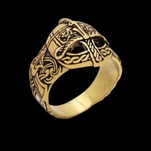 Gjermundbu Helmet Dragons Bronze Ring