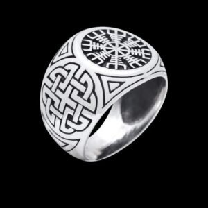 Legendary Wolf Sterling Silver Ring