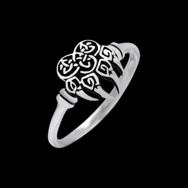 Shieldmaiden Bear Claw Sterling Silver Ring