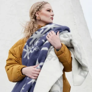 norrøna styrki bindrúnu teppi, 100% nýsælandsk ull